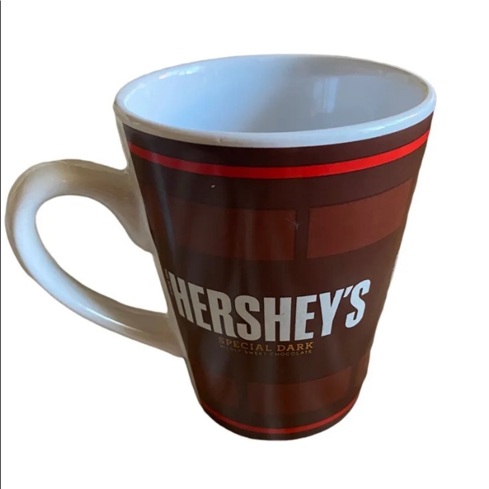 Vintage Hershey’s Chocolate Coffee Mug Drinking Cup Dark Mildly Sweet Chocolate